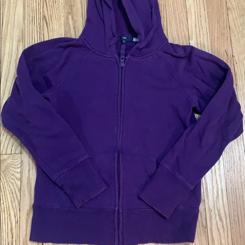 Gap purple hoodie sweatshirt small